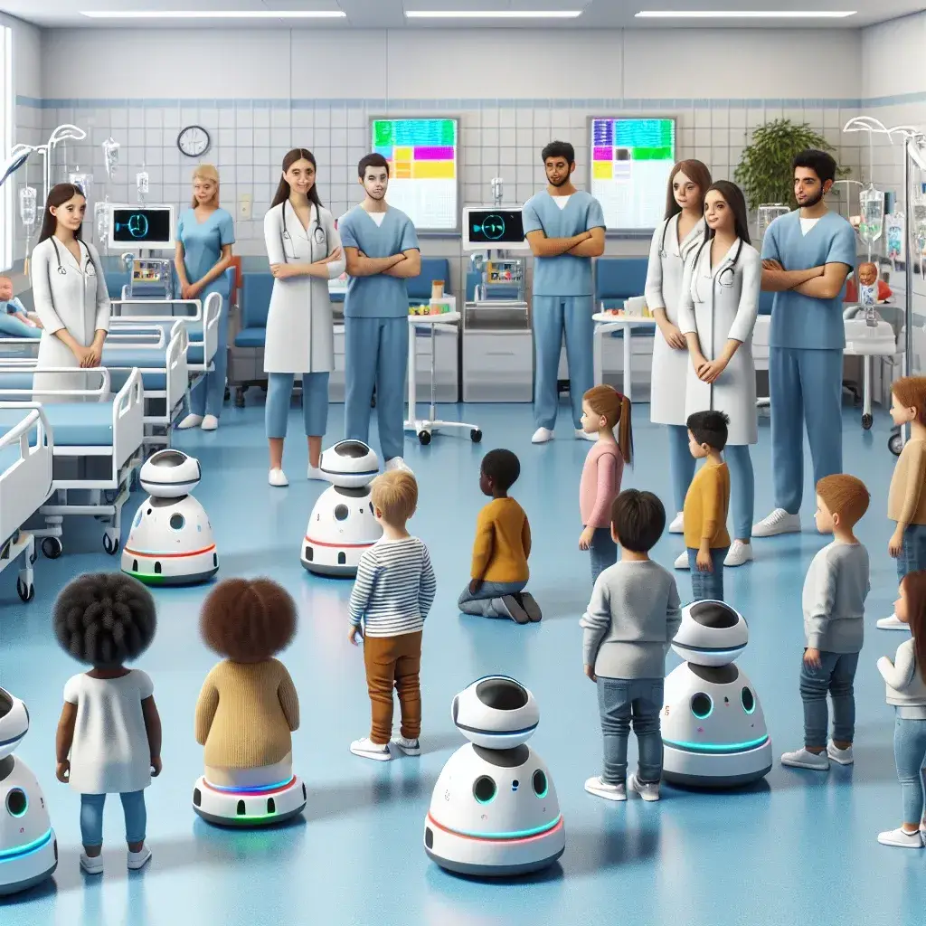 Hospitales de Valencia prueban robots asistentes en pediatría