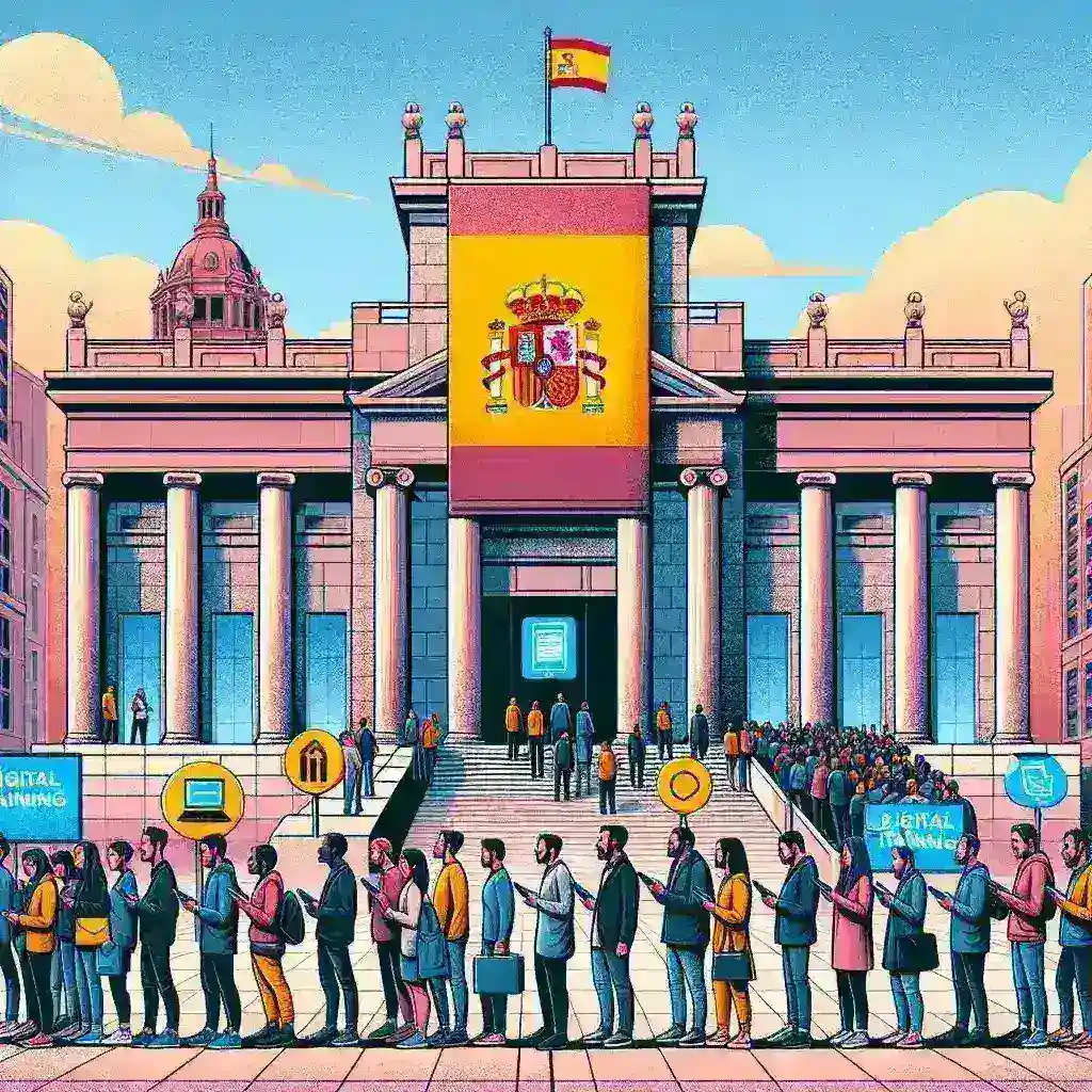 El Gobierno español anuncia un plan de formación digital para desempleados