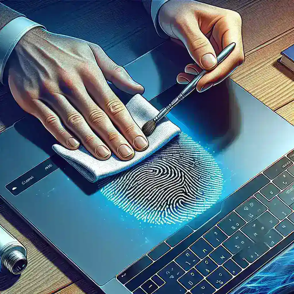 ¿Cómo puedo mantener el lector de huellas dactilares de mi computadora?