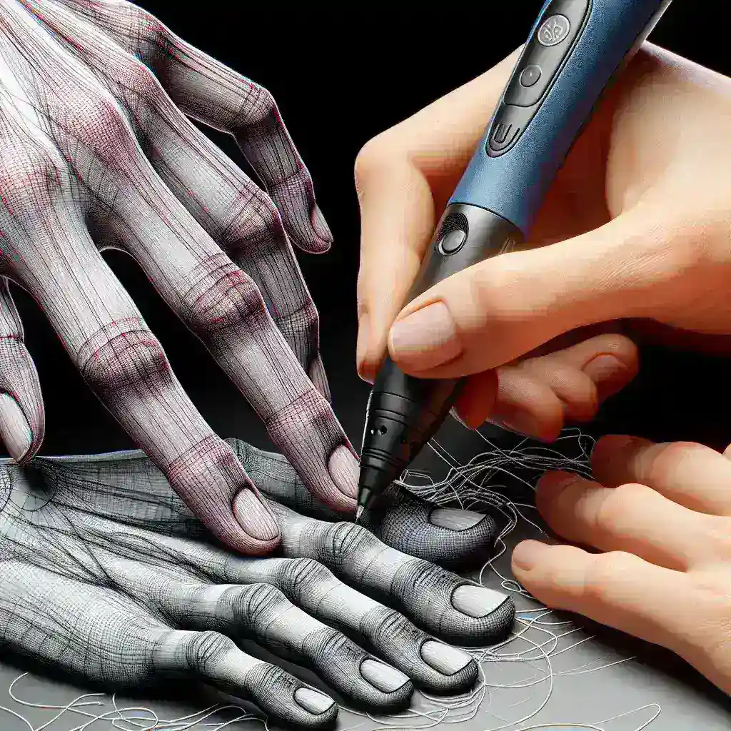 ¿Cómo dibujar manos y pies humanos realistas con un bolígrafo 3D?